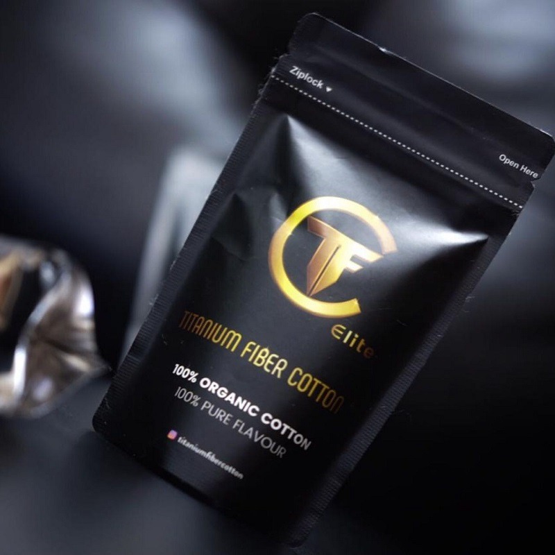 Titanium Fiber Cotton Elite (Best Prices In Europe) → Just Vape