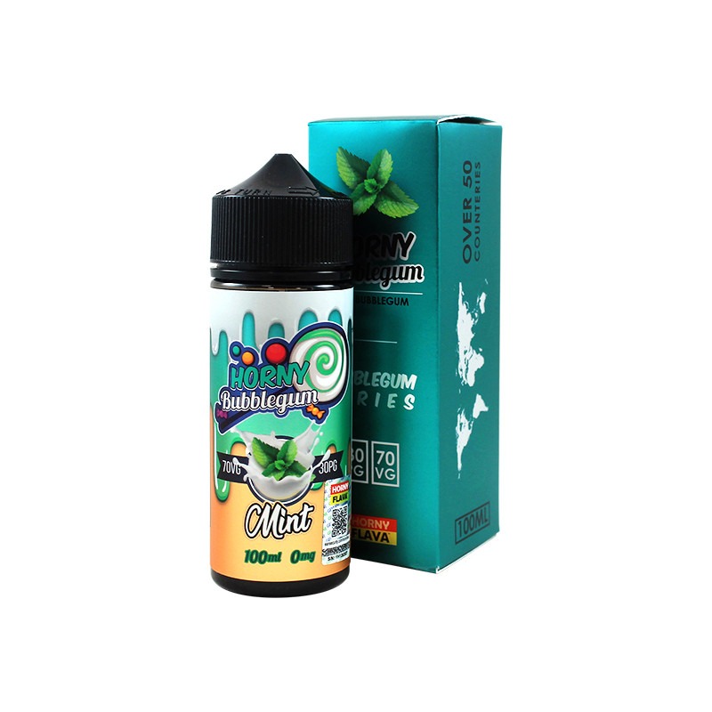 HORNY FLAVA HORNY BUBBLEGUM MINT 120ML (Best Prices In Europe) →