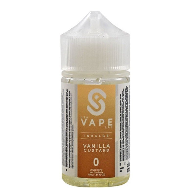 USA Vape Labs Indulge Vanilla Custard 60 ml Just Vape