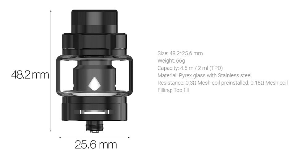 Aspire - Débardeur Odan Evo 2ml 8