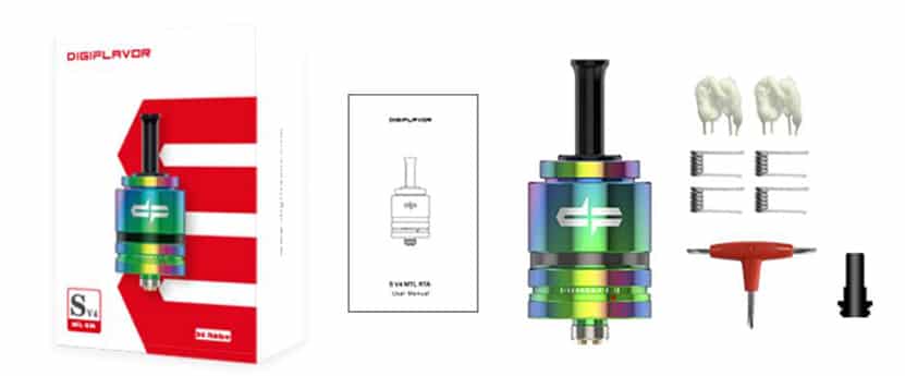 DIGIFLAVOR - SIREN V4 MTL RTA DIGIFLAVOR - SIREN V4 MTL RTA
